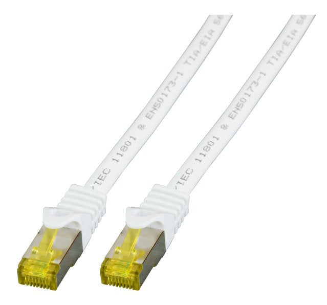 Efb RJ45 Network Cable S FTP, CAT.6A, Lszh, CAT.7 ROHK.,3M, White