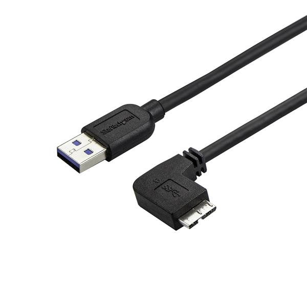StarTech Cable 0,5M Micro USB 3.0 Acodado Derecha