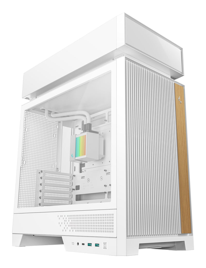 Deepcool PC Case CL6600 Wh ATX 360 Aio White