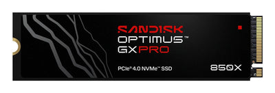 SanDisk Drive SSD Optimus Gx Pro 850X 1TB M.2 Pci Express 4.0 NVMe TLC 3D Nand — image 1