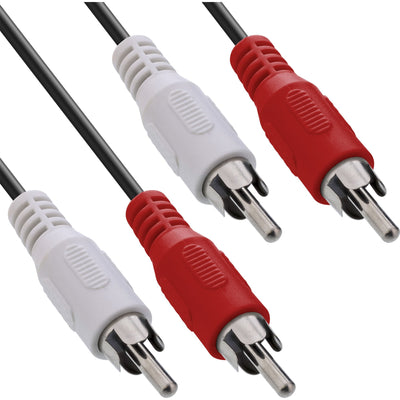 Inline Cable Audio 2X Rca Male a Male 3M — image 1