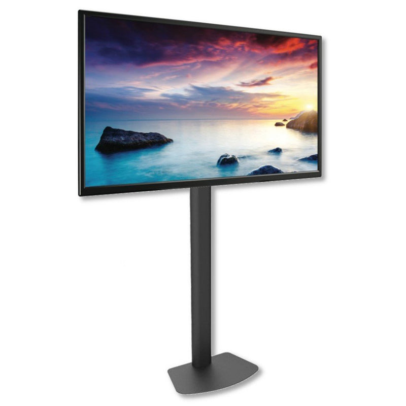 Techly ICA-TR27 Stand Pie Screen Plana 139,7CM (55) Stand Floor With Wheels Screen Plana Black