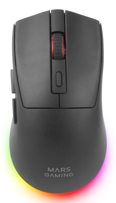 Mars Gaming Mouse Optico MMT3 RGB Black RGB Chroma/ Óptico/ 14400 DPI/ Base Charging/ Rechargeable Up To 100H  — image 1