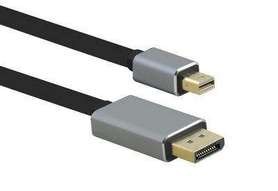 Helos Cable Mini DisplayPort - DisplayPort Premium 8K, 1,0M, Black — image 1