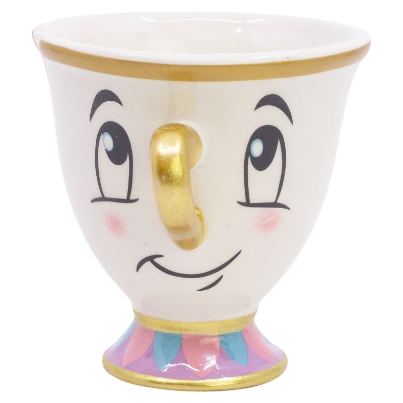 Mug 3D Chip Bella And Bestia Disney