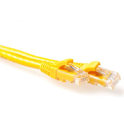 Yellow 10 Meter U UTP CAT.6 Patch Cable Snagless With RJ45 Connectors — image 1