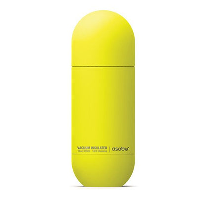 Asobu - Orb - Thermos Steel Inoxidable With Glass Yellow — image 1