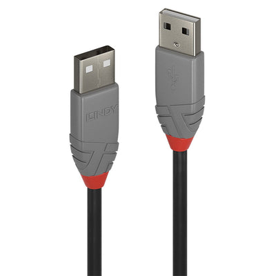 Lindy USB 2.0 Cable Typ a/a Anthra Line M/M 0.5M — image 1