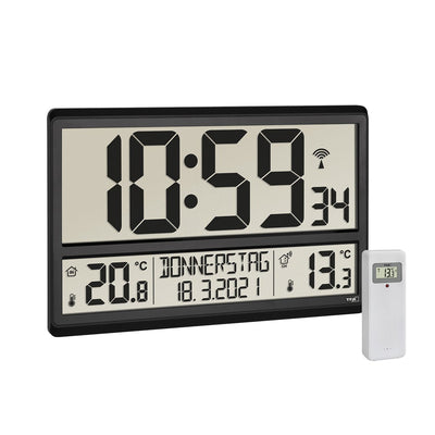 Tfa 60.4521.01 XL Radio Watch With Temperatura Indoor/Outdoor — image 1