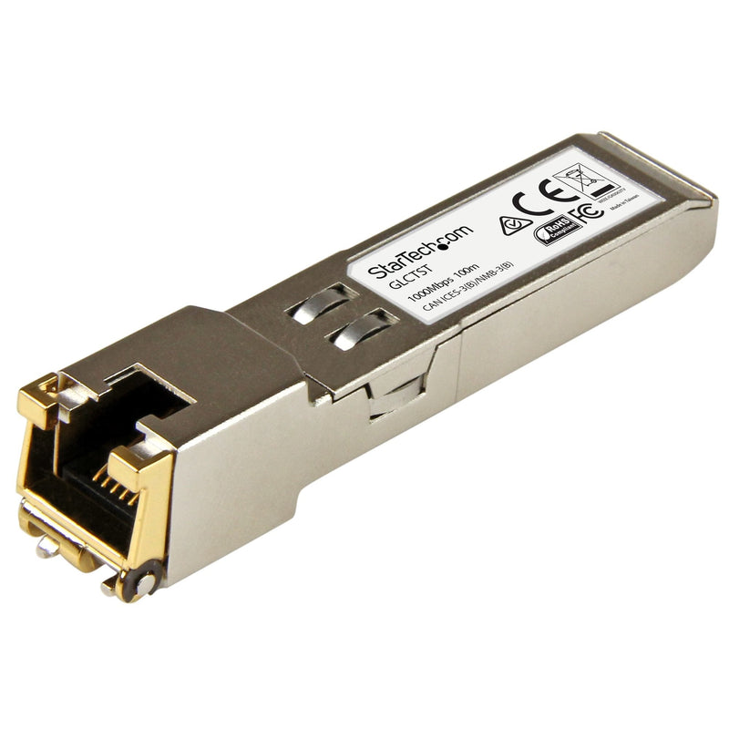 StarTech.com Modulo Transceptor Sfp Compatible With Cisco Glc-t - 1000BASE-T Warranty Lifetime