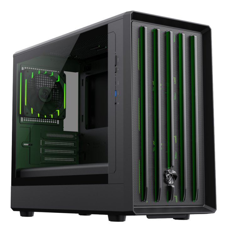 Gamemax PC Case Case Claw 360 Bk M-atx