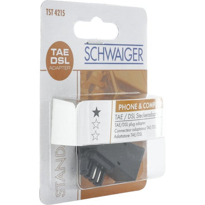 Schwaiger Adapter Plug Connector Tae-f Socket RJ45 — image 1