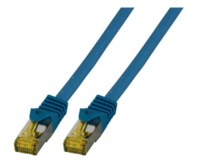 Efb RJ45 Network Cable S FTP, CAT.6A, Lszh, CAT.7 ROHK.,25M, Blue