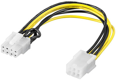 Goobay Cable Adapter Power Pci Express 6PIN-8PIN — image 1