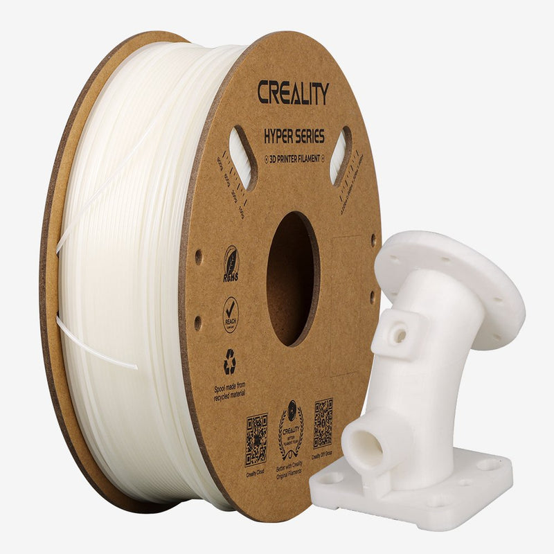 Creality Hyper Abs Filament, 3D-FILAMENT White 1KG, 1,75MM, Auf Rolle)