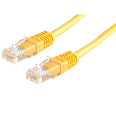 Roline Network Cable KAT.5E Class D UTP Yellow 1M — image 1