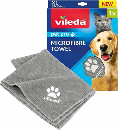 Vileda Pet Pro Cloth Microfibra XL Grey Size Xl, 65 X 100CM) — image 1