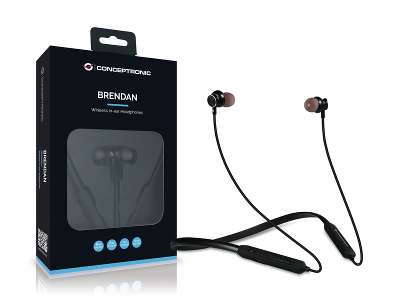 Conceptronic Headphone Bt In-ear-deportivos Black