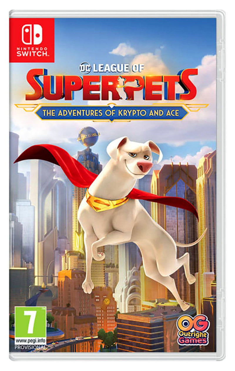 Set DC Liga Supermascotas - Krypto & Ace Switch