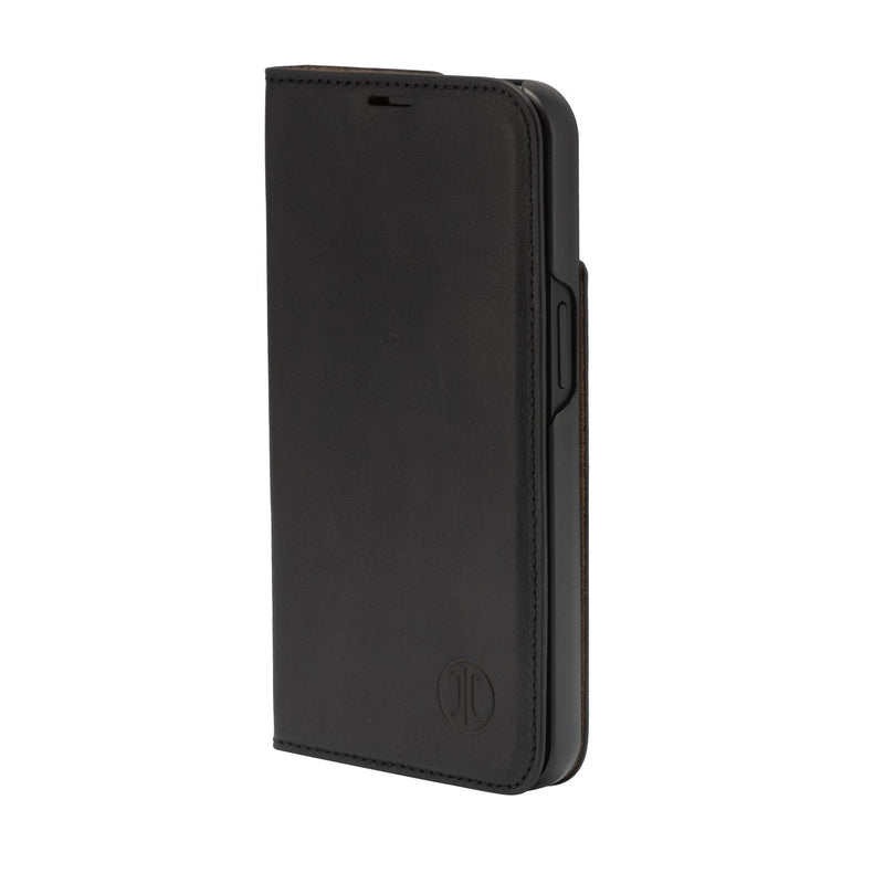 Jt Berlin Echtleder Bookcase Tegel Apple Iphone 16 Pro Black