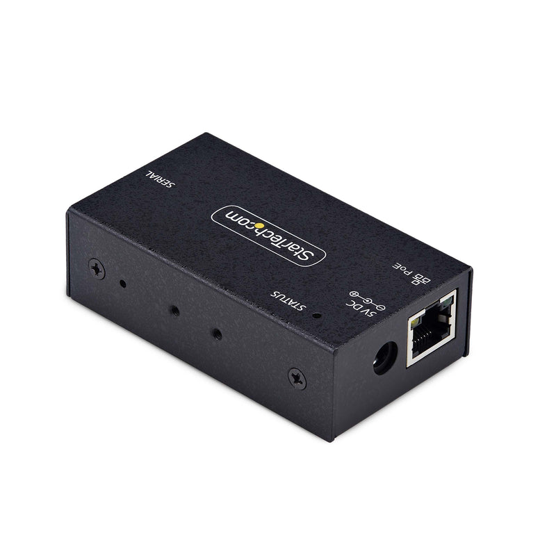 StarTech.com I13P-SERIAL-Ethernet Convertidor, Repetidor And Aislador Serie RS-232 RJ-45 Black