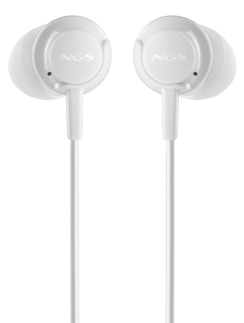 Ngs Headphones Intrauditivos Cross Drift With Microphone Jack 3.5 White — image 1