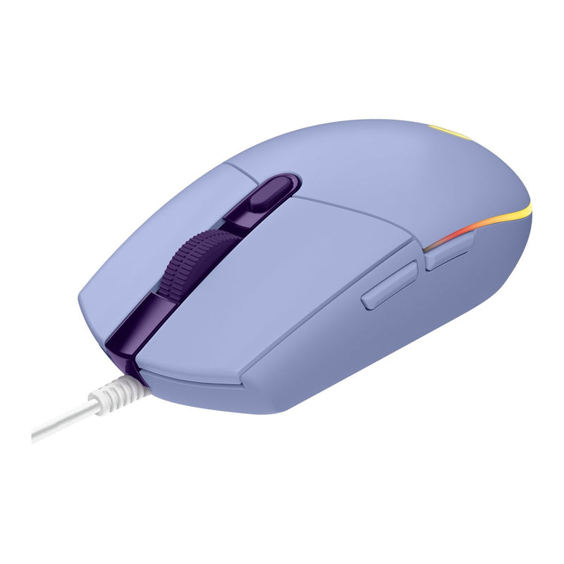 Logitech Mouse G203 Lightsync Gaming USB Lila 910-005853