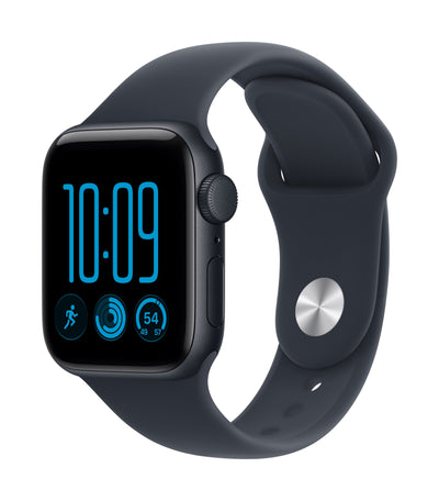 Apple Watch Se 3 GPS 40MM Midnight Aluminium Case With Navy Blue Sport Band - S M — image 1