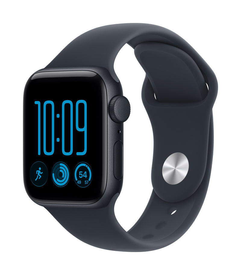 Apple Watch Se 3 GPS 40MM Midnight Aluminium Case With Navy Blue Sport Band - S M