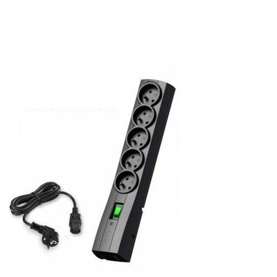 Ever Power Strip Variant 2M Black 5 Salidas AC 250V — image 1