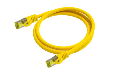 Python 8070PY-005Y Network Cable Yellow 0,5M CAT.7 Sf/UTP (s-FTP) — image 1