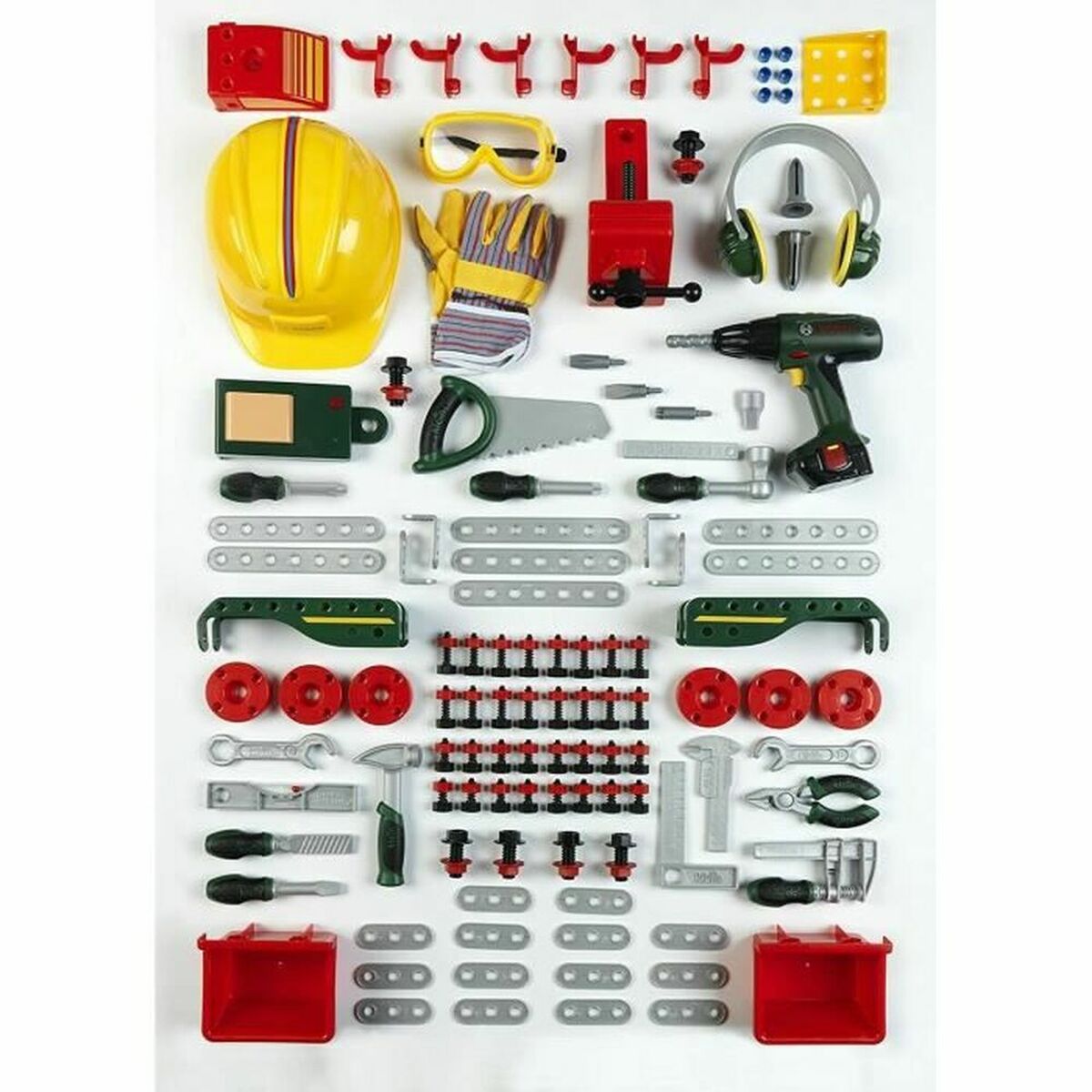Klein Toys Set Of Tools For Children Klein Bosch - Workstation N ° 1