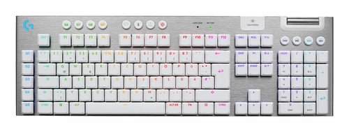 Logitech G915 X Lightspeed, Keyboard Juegos White/Silver Design de, Gl Tactile, Switches Gl Clicky 920-012686 — image 1