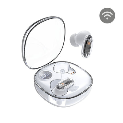 Headphone Gaming MHIB2 Semi-transparente Bluetooth 5.4/ Indicador LED White Mars — image 1