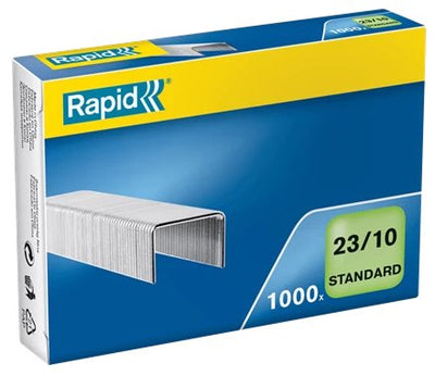 Rapid Box Of 1000 Staples Standard 23/10 Galvanizadas — image 1