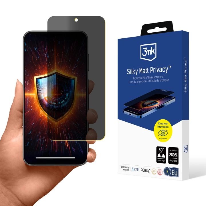 3MK Silky Matt Privacy Screen Protector For Samsung Galaxy S23 Fe