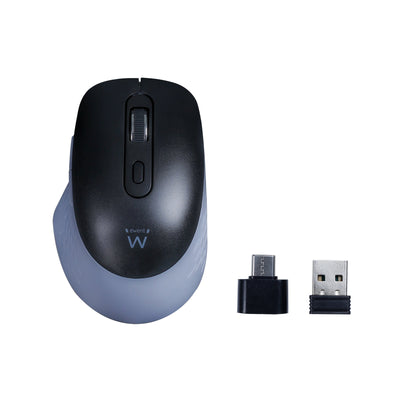 Ewent Wireless Mouse EW3243 Black Grey — image 1