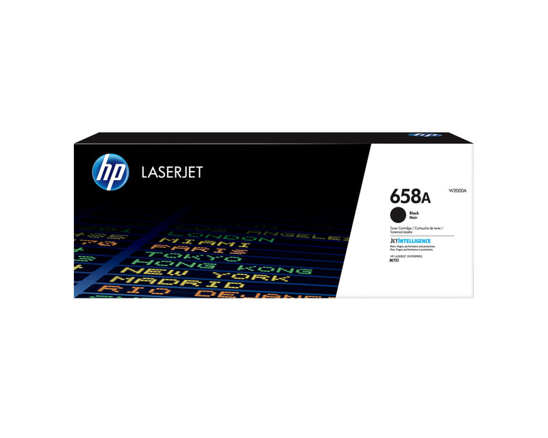 HP Toner 658A Black W2000A 7000 Páginas