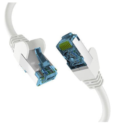 Efb RJ45 Network Cable With CAT.7 Rohcable White 10M — image 1