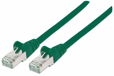 Intellinet 741071 Network Cable 10M CAT.7 S/FTP (s-STP) Green — image 1