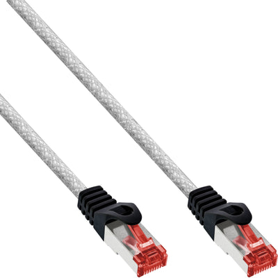 Inline Network Cable S/FTP Pimf CAT.6 250MHZ Pvc Cobre Transparent 7.5M — image 1