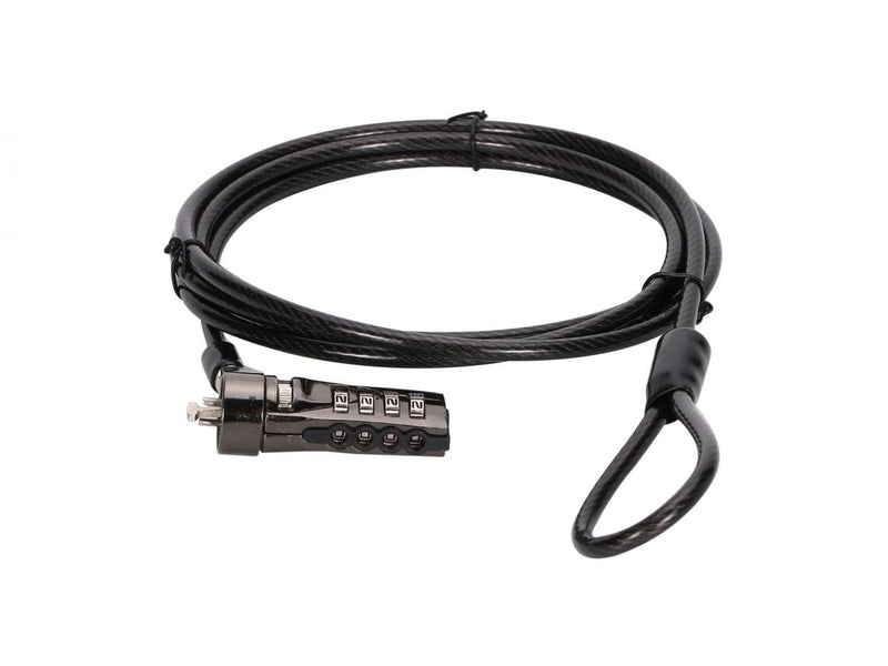 Conceptronic Nbt Padlock Combinación Laptop Emándar 1,8M Black