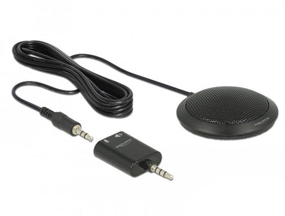 Delock 65873 Microphone Surface Desk Black — image 1