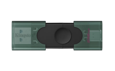 Kingston USB Flash Drive 256GB Datatraveler USB-A + USB-C 3.2 Gen 1 DUOG2 — image 1