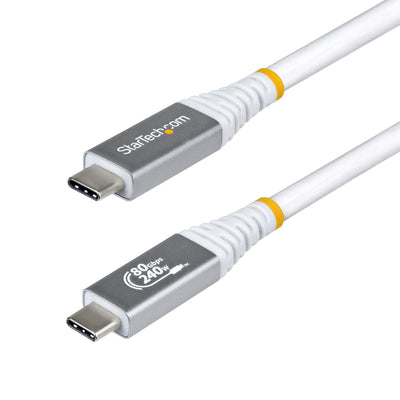 StarTech.com USB Cable USB-C (m) a USB-C (m) USB4 / Thunderbolt / DisplayPort 2.1 151.33CM Supports 4K120HZ Su — image 1
