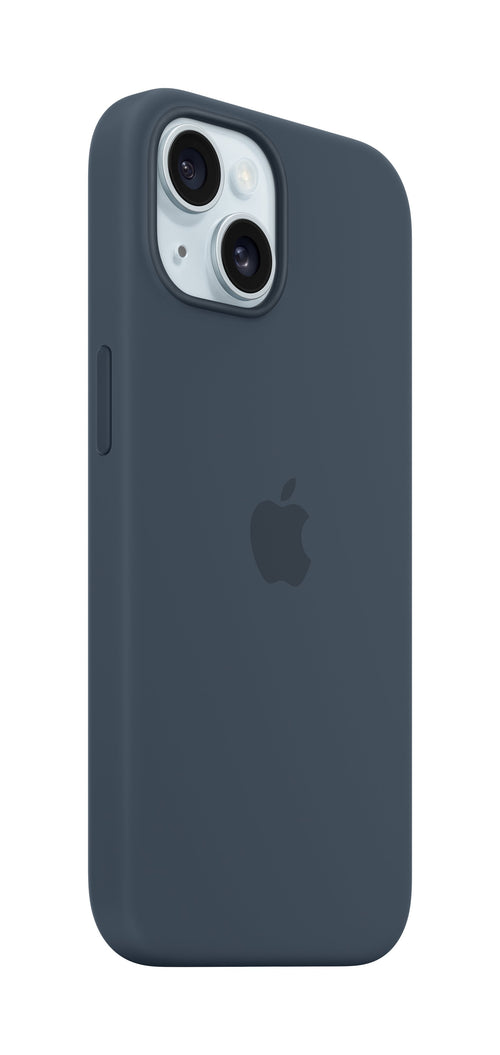 Apple Case Iphone 15 Silicone Case With Magsafe - Storm Blue — image 1