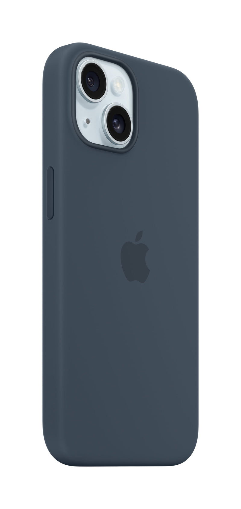 Apple Case Iphone 15 Silicone Case With Magsafe - Storm Blue