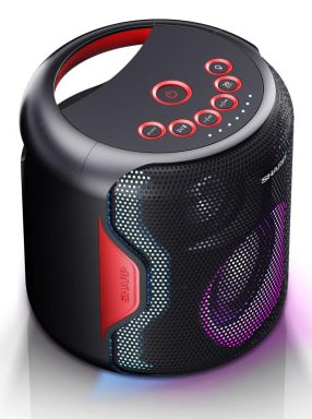 Sharp Speaker PS-921(BK) Portable Party Speaker, 130W, Black — image 1