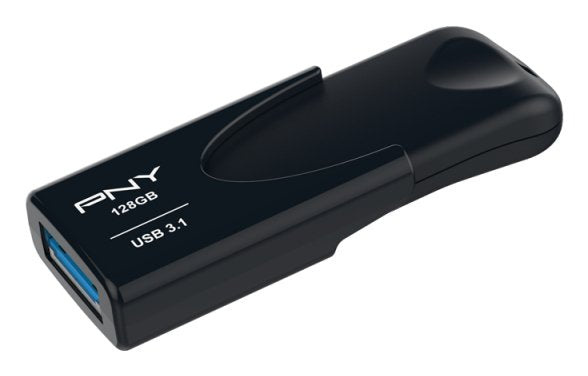 Pny USB Flash Drive 128GB Attache 4 3.1 80MB/S FD128ATT431KK- And