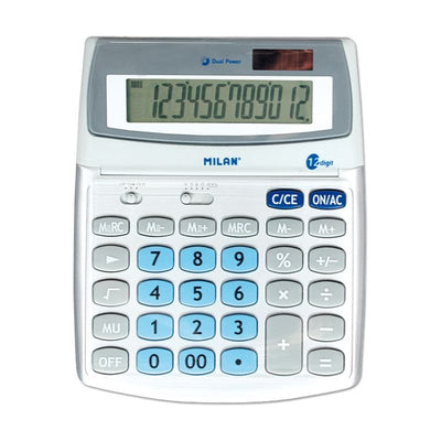 Milan Calculator 152512BL Grey — image 1